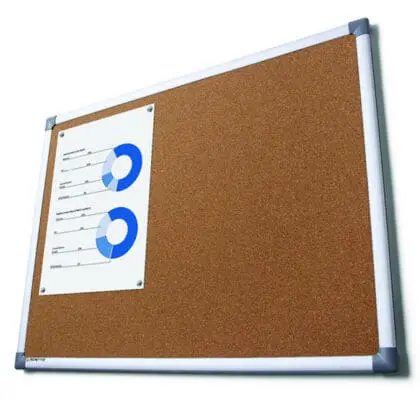 Let opslagstavle med korkplade