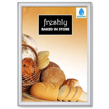 Snapramme COMPASSO WR 37 mm profil i gering - 70 cm x 100 cm - Aluminium