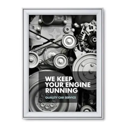 Snapramme COMPASSO 50x70 med geringhjørner (G37)