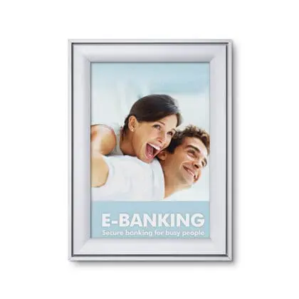 Snapramme COMPASSO A3 med geringhjørner (G37)