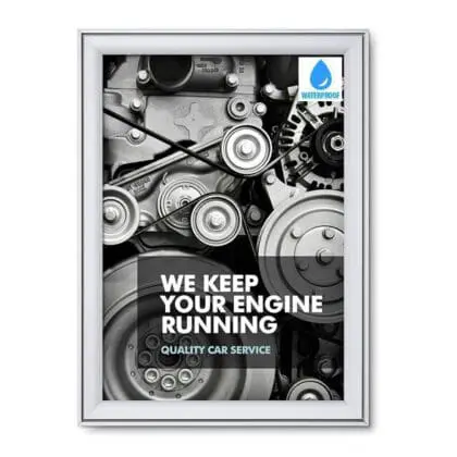 Snapramme COMPASSO WR 37 mm profil i gering - 50 cm x 70 cm - Aluminium