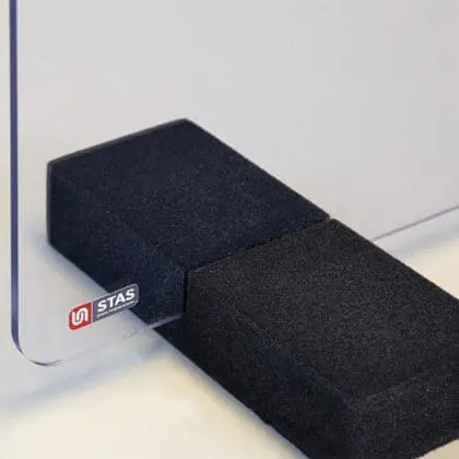 Støtte blok til fritstående plade - sæt med 2 stk.