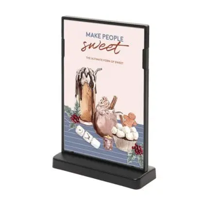 Scritto® Menu T Stand A5 Sort