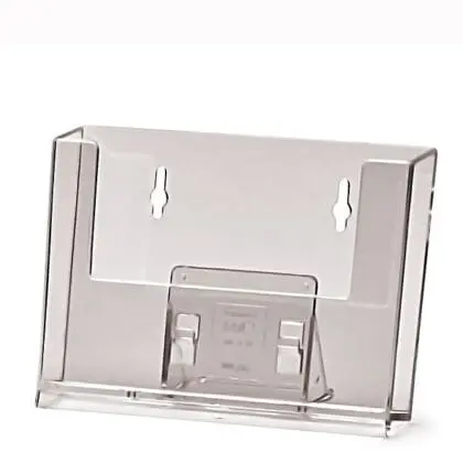 Brochureholder liggende væg/bord 1 rum A6 bredformat WLA6