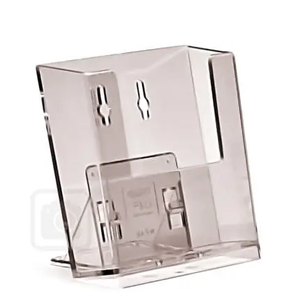 Brochureholder væg/bord 1 rum A6 højformat WPA6