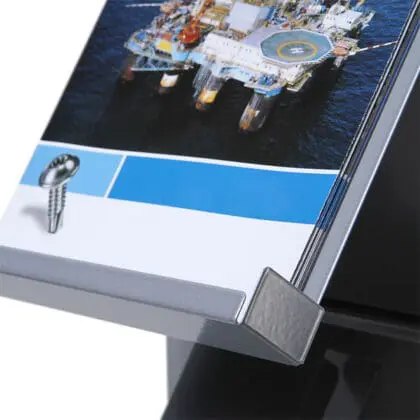 2 stk. brochurefag A4 til BRT