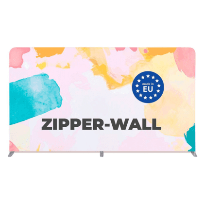 Zipper-Wall Straight Basic 400 x 230 cm /4+4
