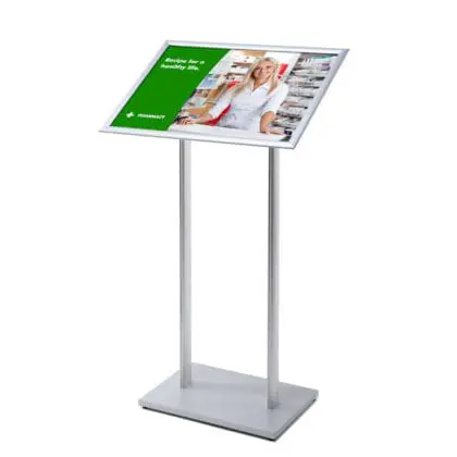 Menuboard med snapramme A2