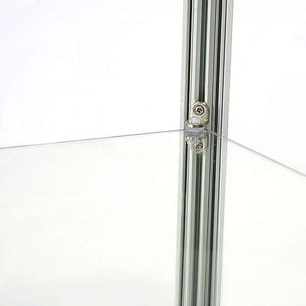 LED udstillingsmontre 90x90x45 cm-detalje-06