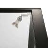 LED udstillingsmontre sort 90x90x45 cm detalje-01