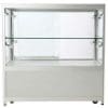 LED udstillingsmontre 90x90x45 cm med underskab-01
