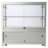 LED udstillingsmontre 90x90x45 cm med underskab