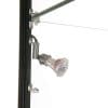 LED udstillingsmontre sort 90x200x45 cm - Billede 4