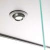 LED udstillingsmontre sort 90x200x45 cm - Billede 2