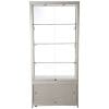 LED udstillingsmontre 90x200x45 cm med underskab-02