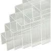 Miniature indskuds podier i transparent akryl
