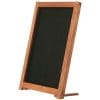 Menu kridttavle bord med træramme A4