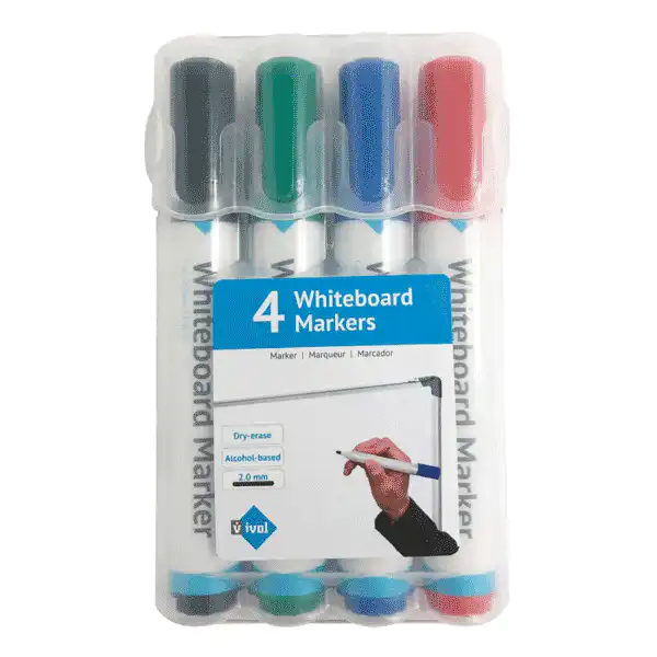 4 Whiteboard markers