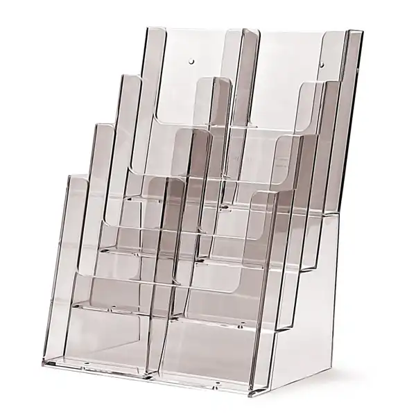 Brochureholder bord 4 rum A4 højformat 4C230 - Billede 2