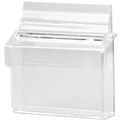 Visitkortholder udendørs med låg