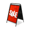 A-Board Elegant A1 sort lakeret