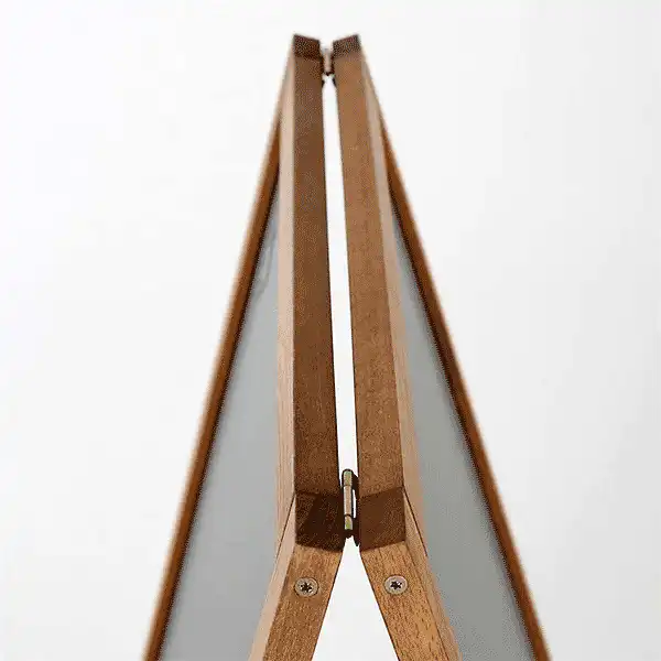 A-Skilt i bøg inkl. magnet kridttavle 60x120cm - Billede 5