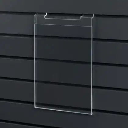 Transparent akrylomslag A4 til rillepanel