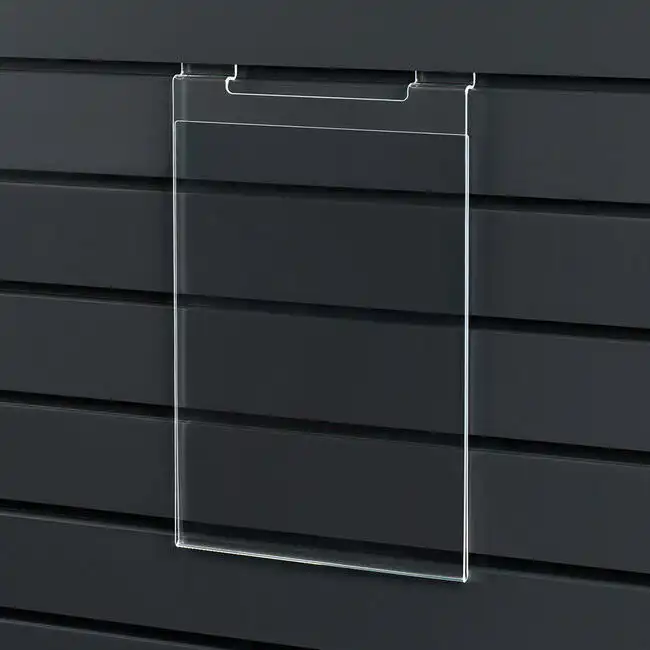 Transparent akrylomslag A4 til rillepanel