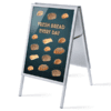 Alu-Line Gadeskilt A1 inkl. plakater FRESH BREAD
