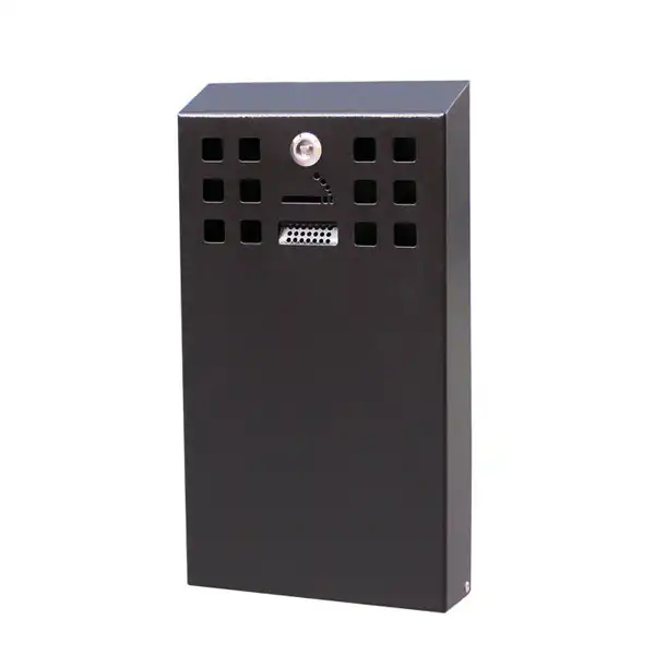 Askebæger sort small udemodel - 205x355x60 mm