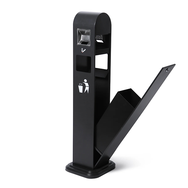 Askebæger og affaldsbeholder stående 31x120x31 cm - Billede 5