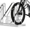 Cykelstativ SECURITY til 2 cykler - Billede 4