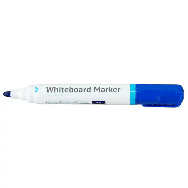 Blå Whiteboard marker