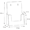 Brochureholder ECO A5 - Billede 4