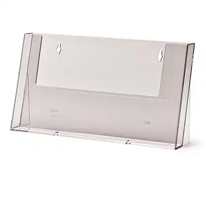 Brochureholder bord 1 rum A4 bredformat C330