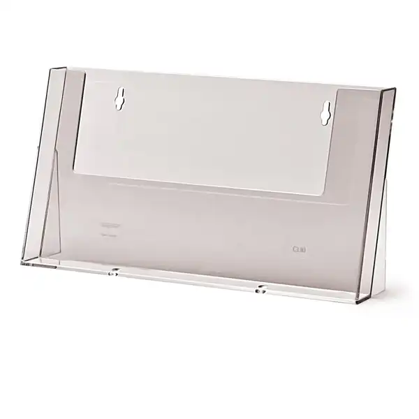 Brochureholder bord 1 rum A4 bredformat C330