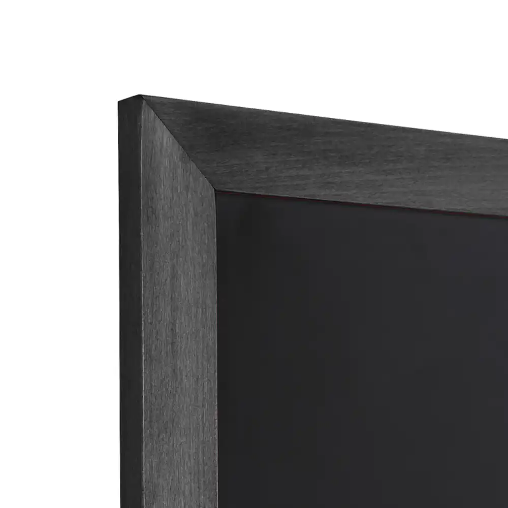 Menutavle med sortbejdset træramme 56x120 cm - Billede 3