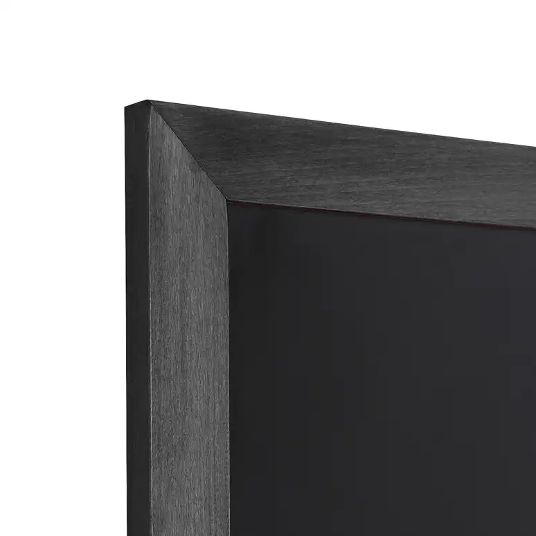 Menutavle med sortbejdset træramme 56x150 cm - Billede 3
