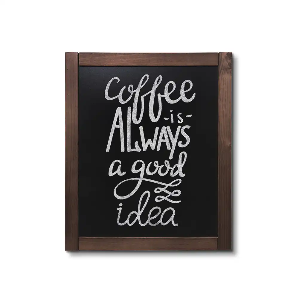 Menutavle vintage classic 50 x 60 cm i brun bejdse - Billede 2
