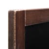 Menutavle vintage classic 50 x 60 cm i brun bejdse - Billede 3