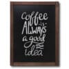 Menutavle vintage classic 60 x 80 cm i brun bejdse