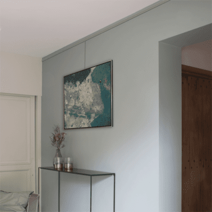 Cliprail Pro Galleriskinne SØLV 200 cm