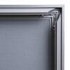 Snapramme COMPASSO WR 37 mm profil i gering - A2 - 42 cm x 59,4 cm - Aluminium - Billede 3