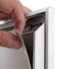 Snapramme COMPASSO WR 37 mm profil i gering - A2 - 42 cm x 59,4 cm - Aluminium - Billede 4