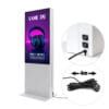 Smart Line Totem Dobbeltsidet 43" Samsung Skærm - Hvid - Billede 4