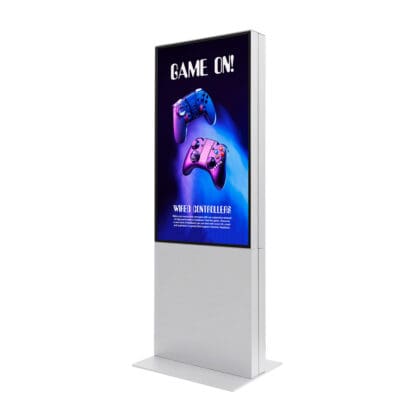 Smart Line Totem Dobbeltsidet 50" Samsung Skærm - Hvid