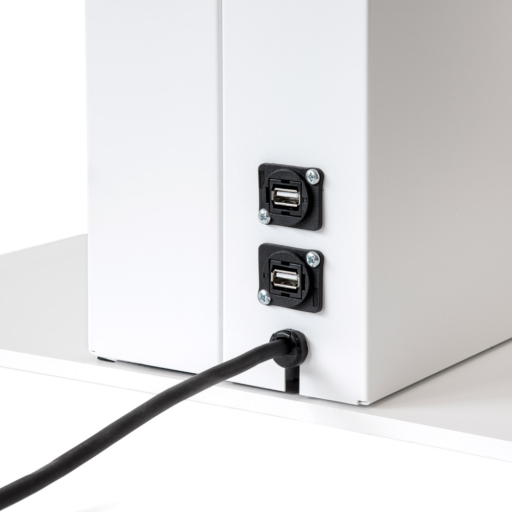 Smart Line Totem Dobbeltsidet 50" Samsung Skærm - Hvid - Billede 7