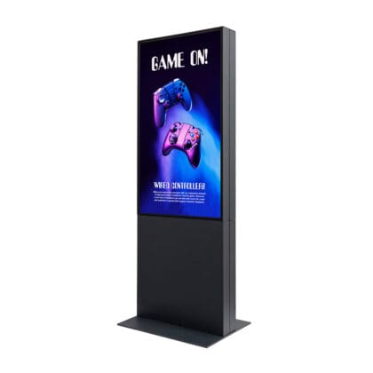 Smart Line Totem Dobbeltsidet 50" Samsung Skærm - Sort