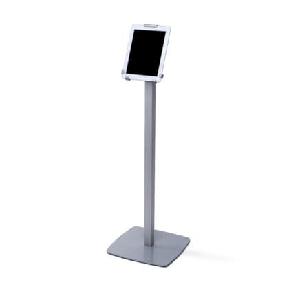 Tabletholder Trigrip gulv 13" - sølv