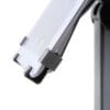 Tabletholder gulv med teleskopstang - sølv - 13" - Billede 4